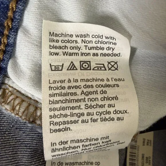 Madewell Button Fly High Rise Denim Shorts Jeans Blue 32 NWT bv - Picture 10 of 10